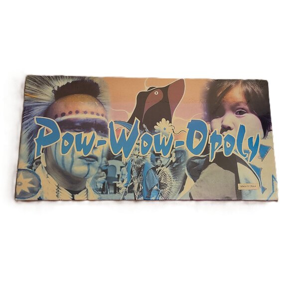 Rare Pow-Wow-Opoly Board Game by Wayne McKenzie - Sealed - Picture 1 of 7